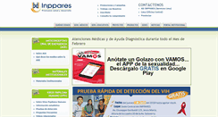 Desktop Screenshot of inppares.org